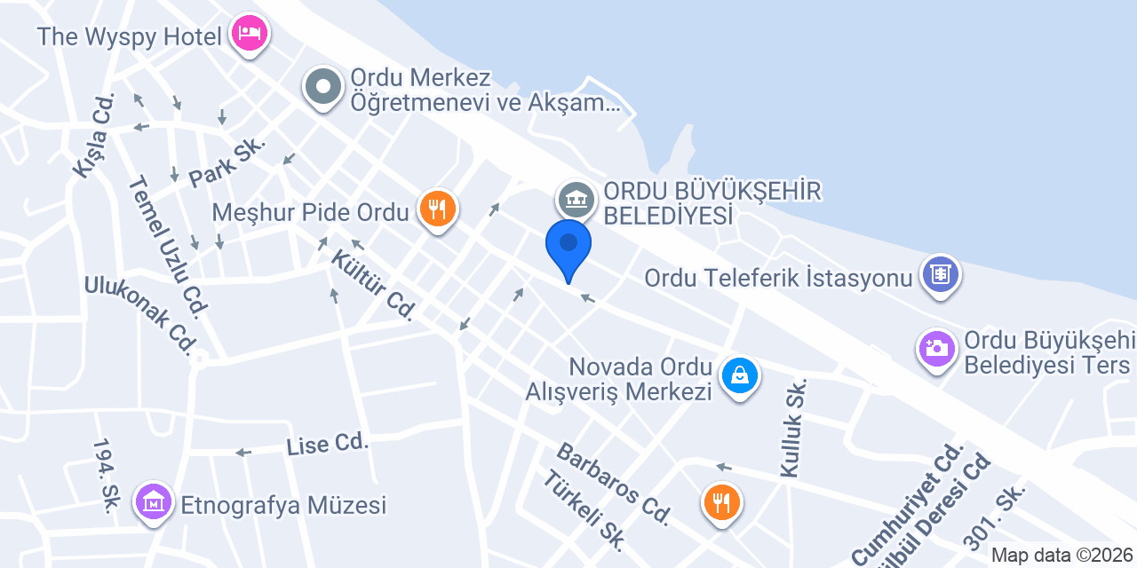 Şahin Ticaret konumu