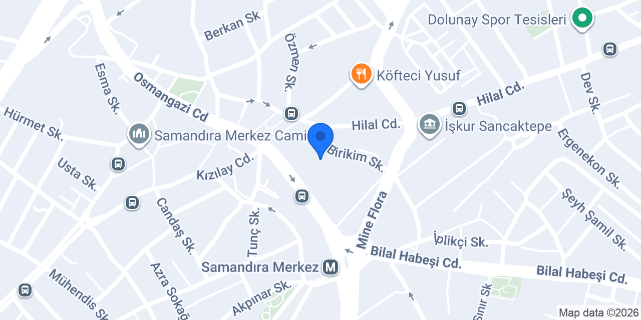 Domino's Pizza Samandıra konumu