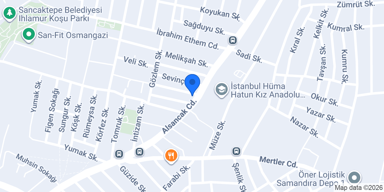Şirin Cafe konumu