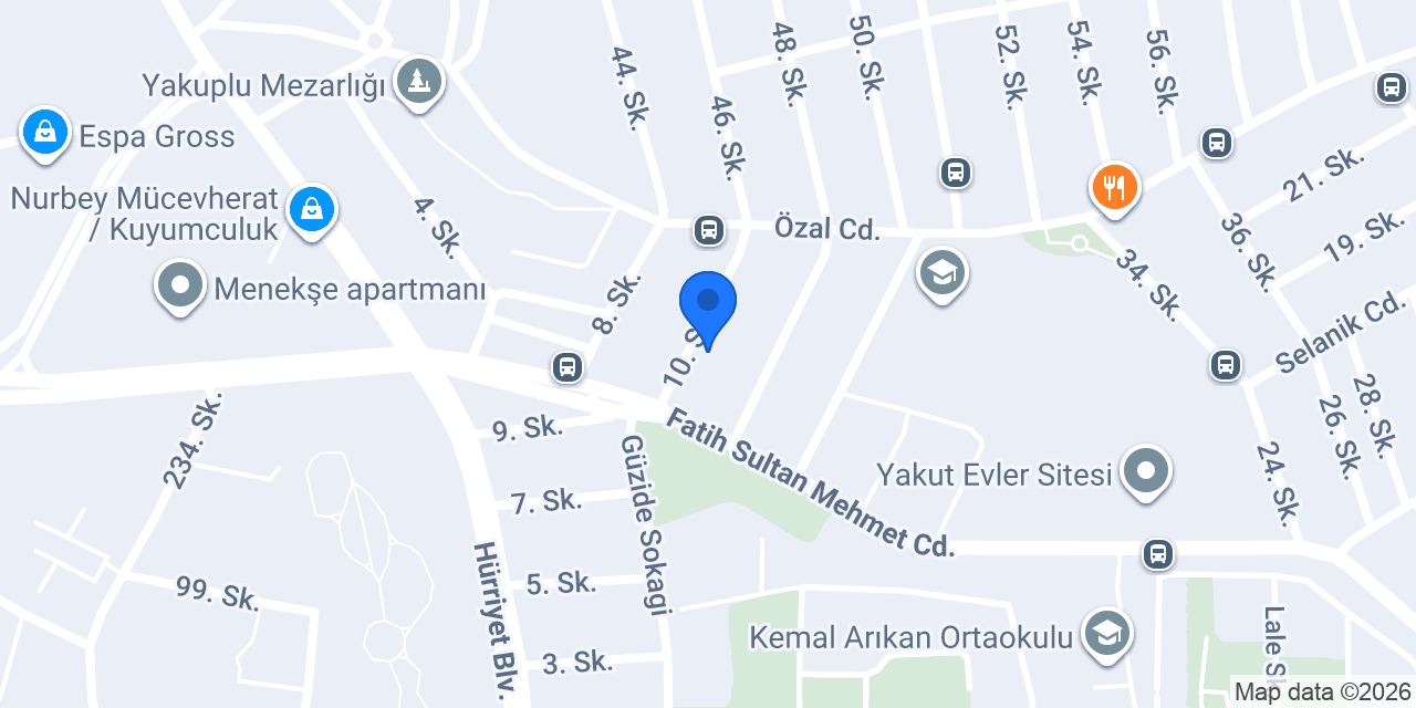 GAYE EV TEKSTİLİ konumu
