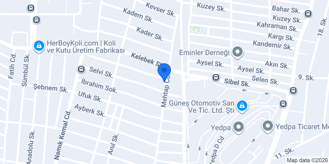 Ensar Hipermarket konumu
