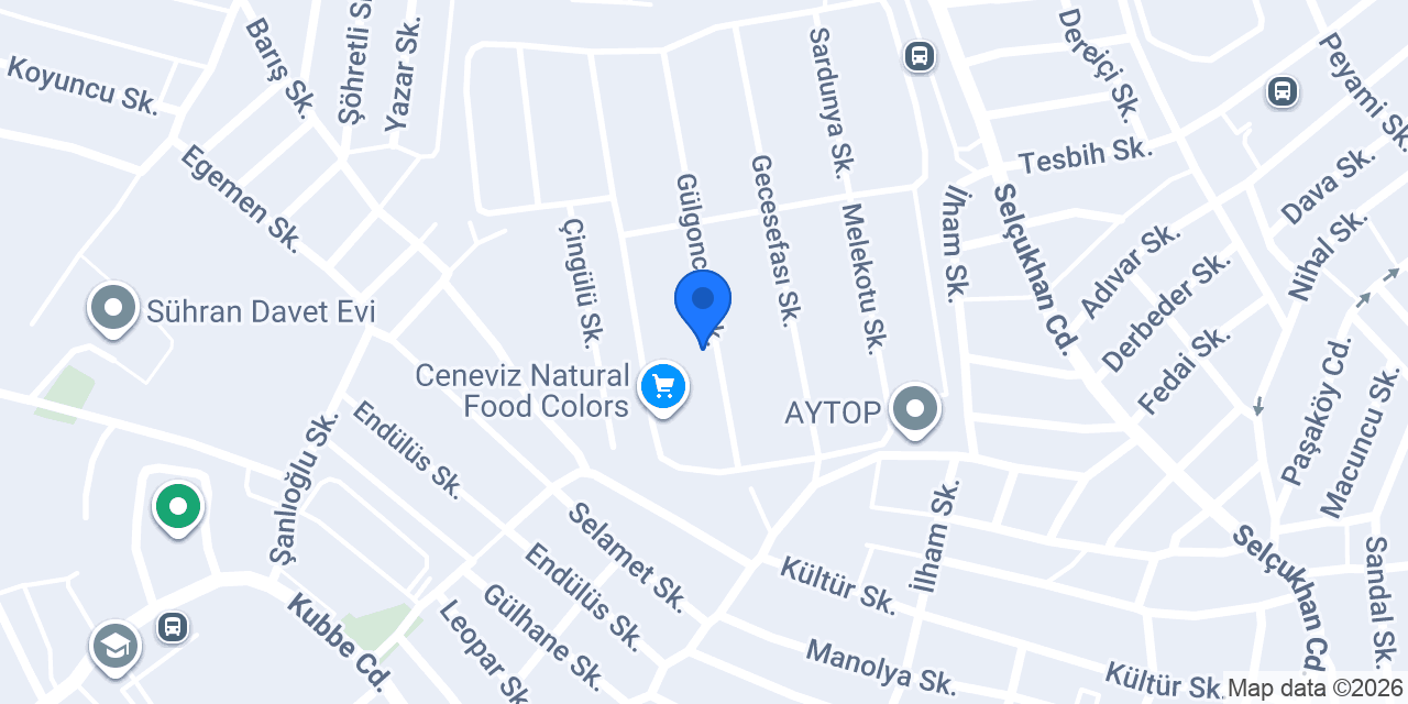 Atom Gıda San. Tic. Ltd. Şti. konumu