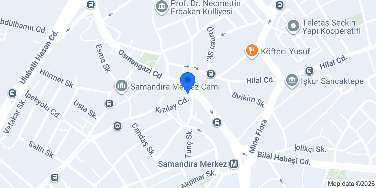 Samandıra sahur ekmek&pasta konumu