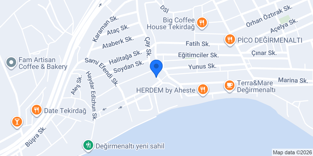 Sisa Atelier coffee konumu
