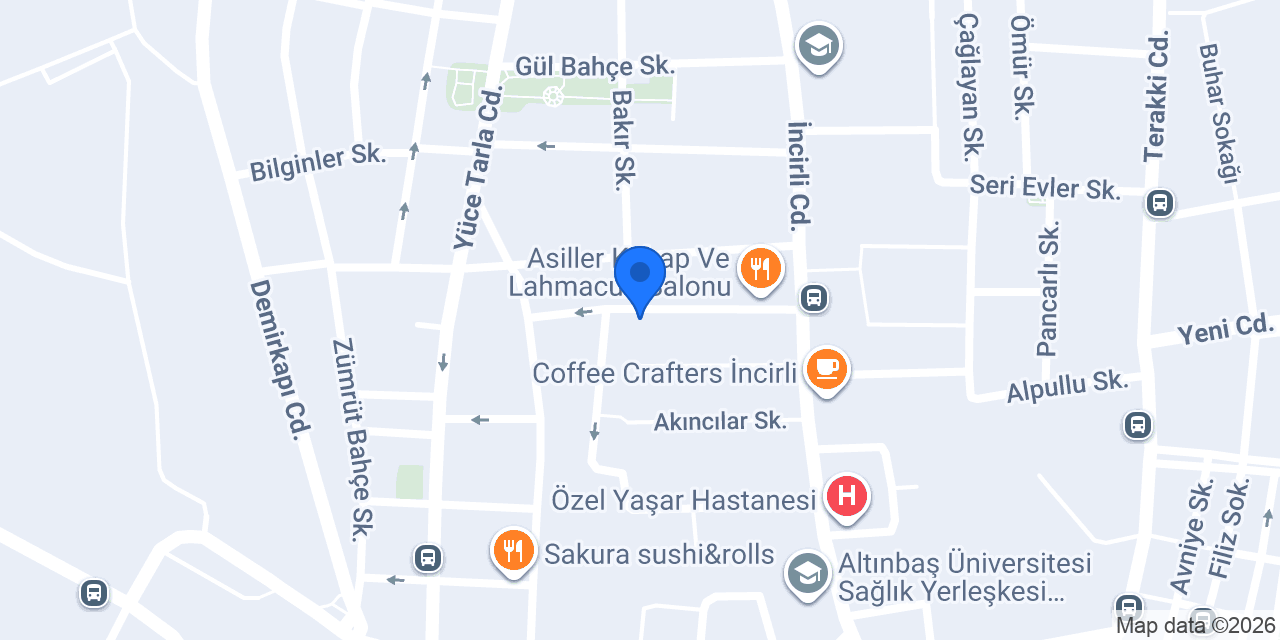 Psikozone Bakırköy konumu