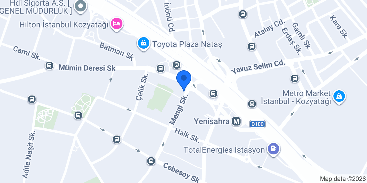 GELİÇLER ET konumu