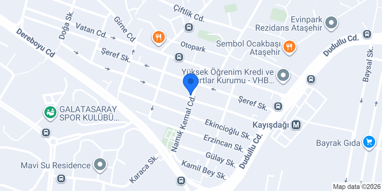 Duru Kuru Temizleme konumu