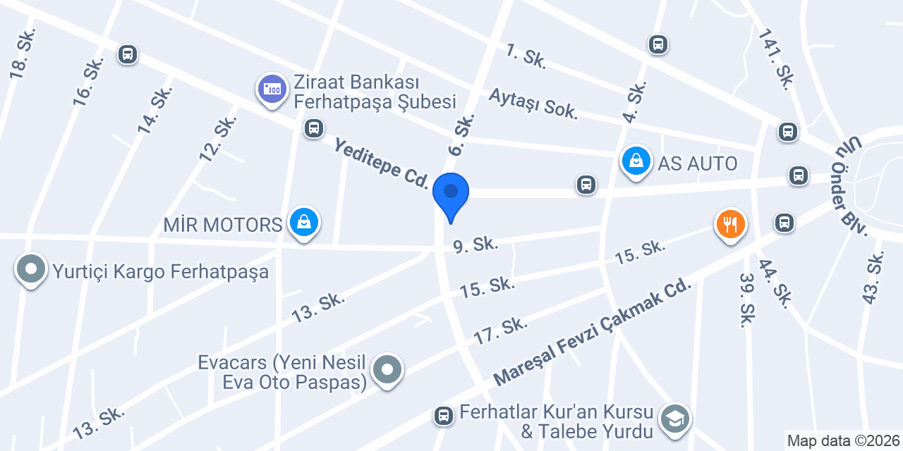 Baran Kebap konumu