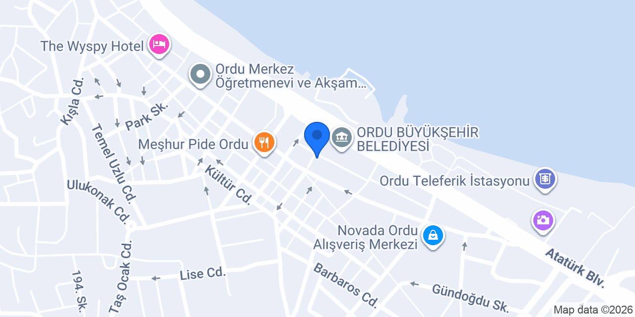 Gürbüz Taksi konumu