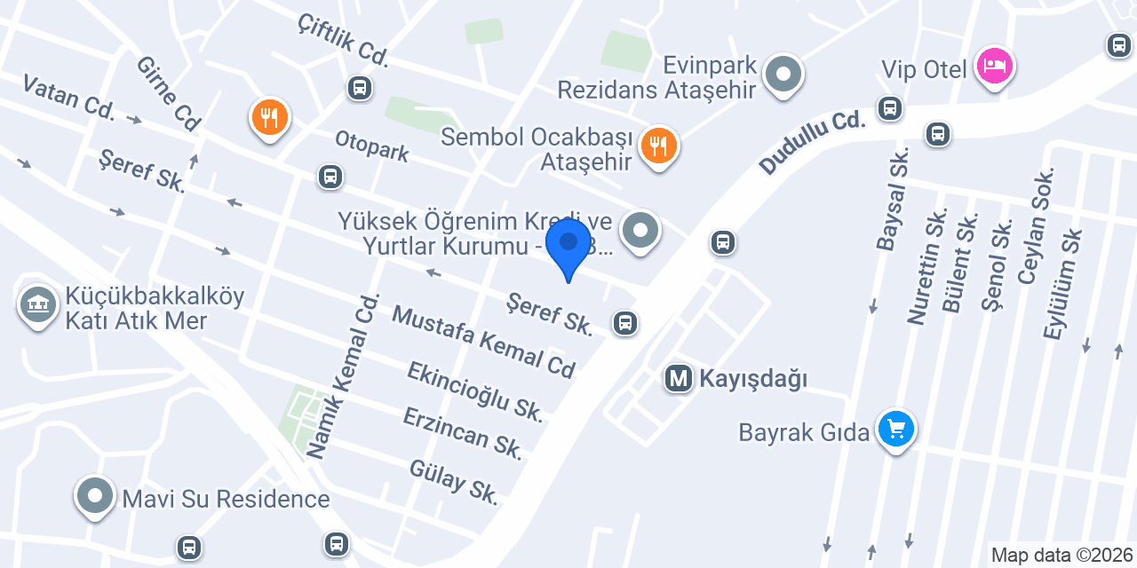 MMC Kassap Et Izgara konumu
