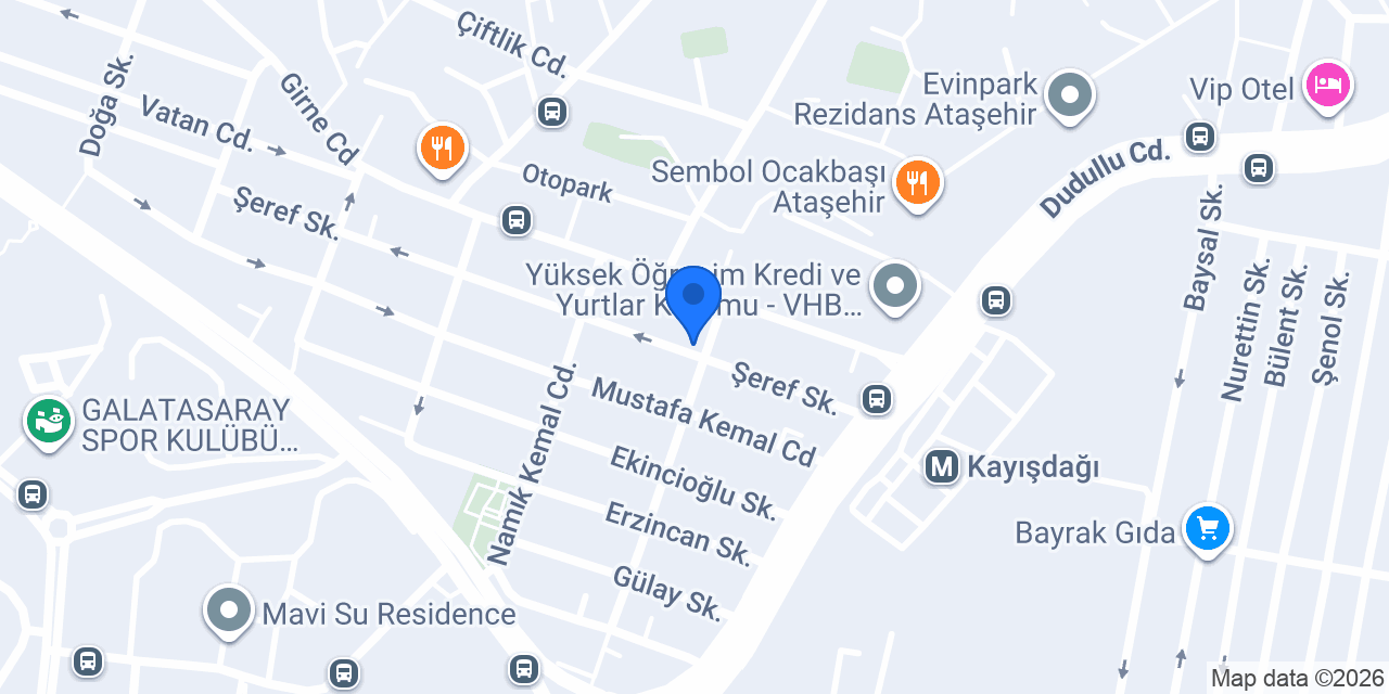Maple Teknoloji A.Ş. konumu
