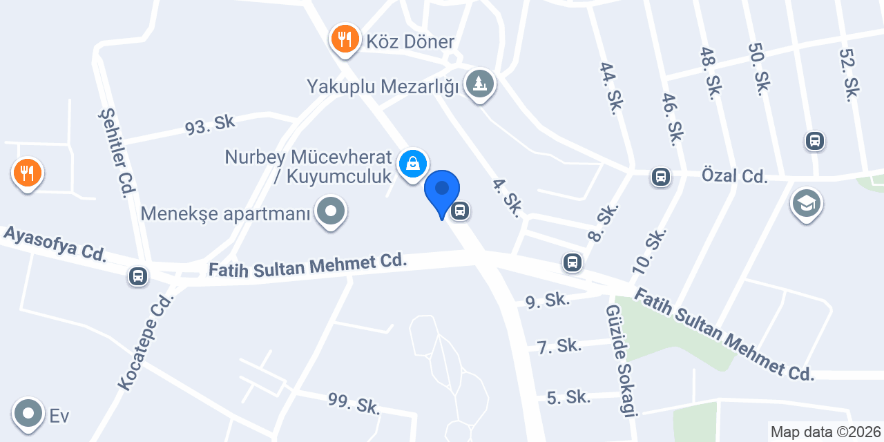 Hamur Dünyası konumu