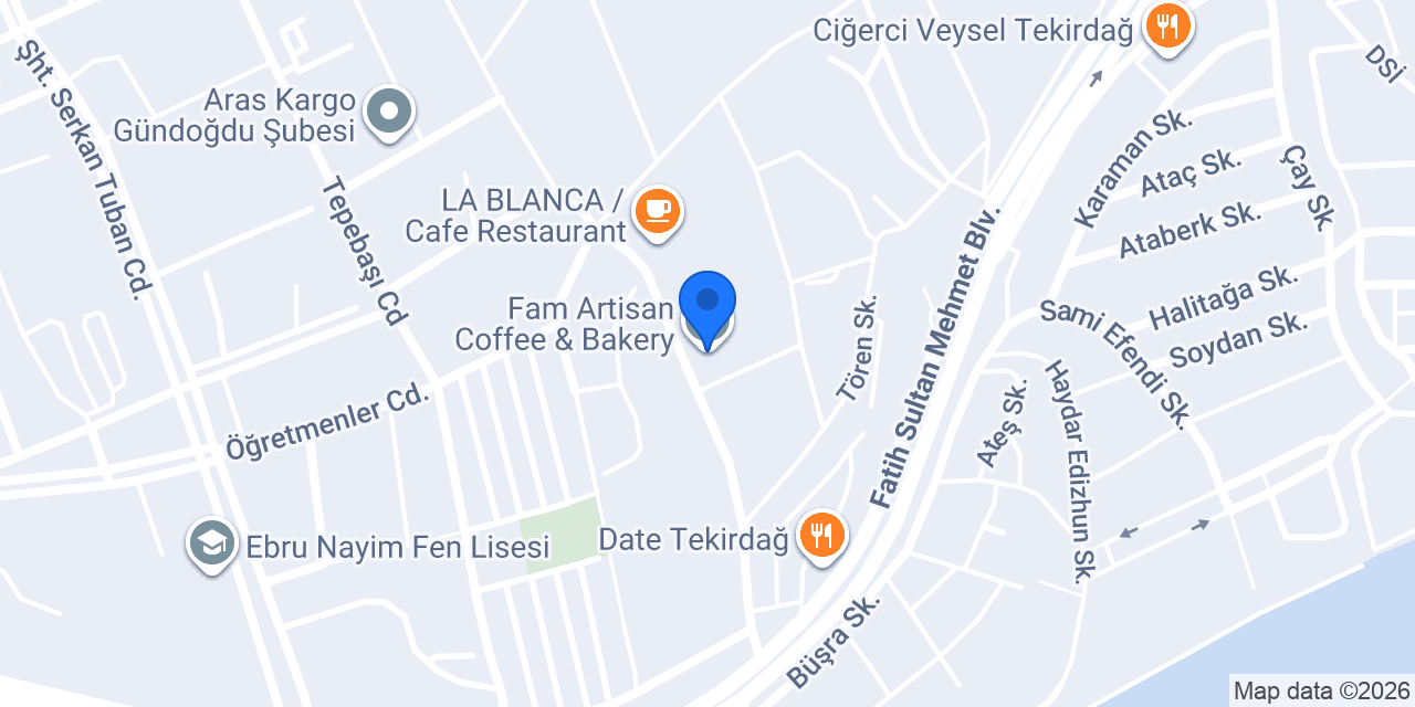 Fam Artisan Coffee & Bakery konumu