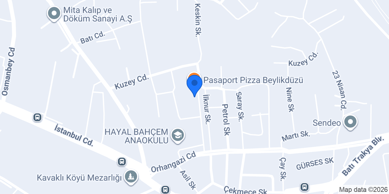 Kılıçaslan Ambalaj konumu