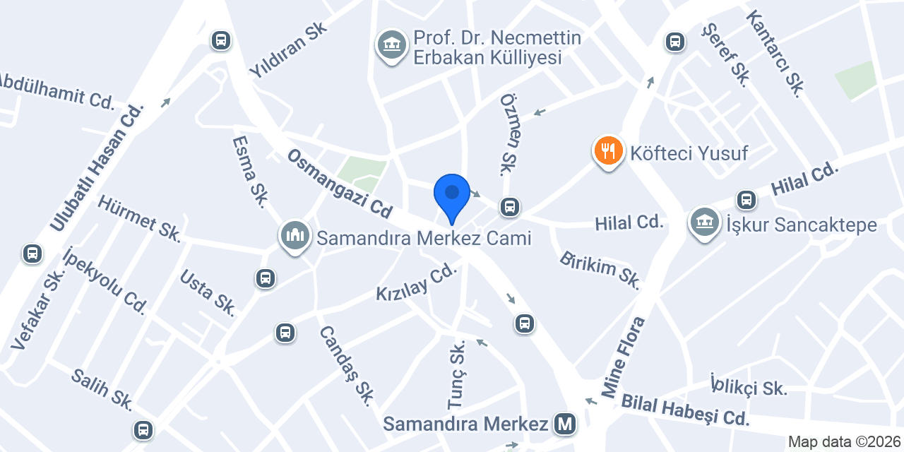 Merkez Eczanesi konumu