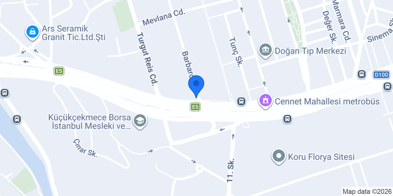 Pethome Veteriner Kliniği konumu
