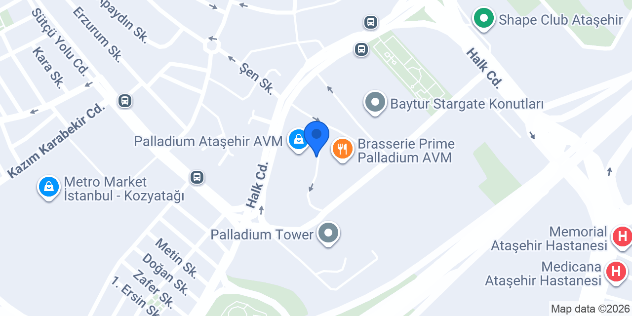 Atasun Optik konumu