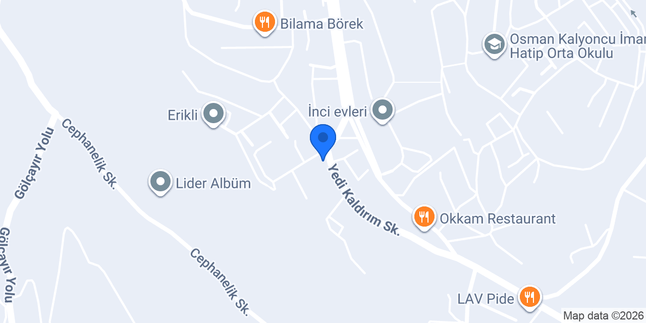 EFE Elektrik Çilingir Tesisat konumu