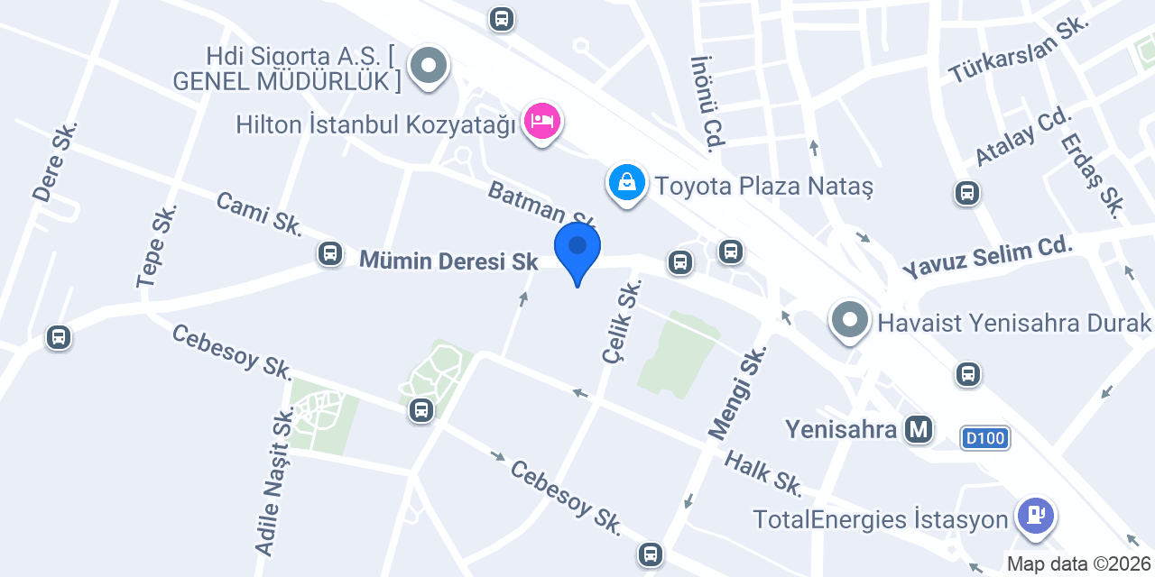 Alberen Taksimetre konumu