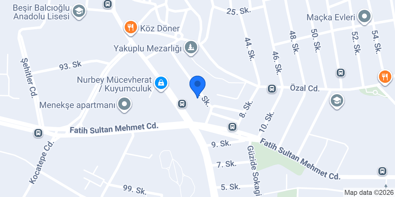 Sultan Kebap Salonu ve Burger konumu