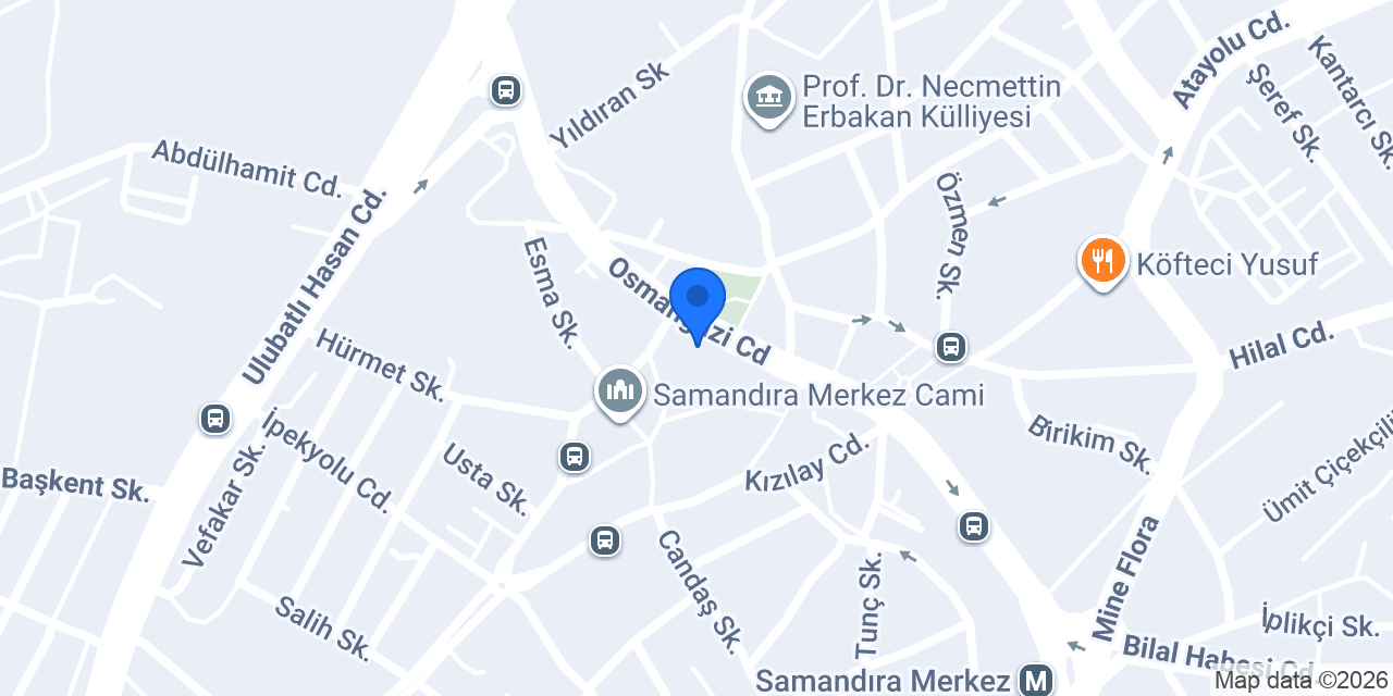 Sancaktepe Polis Merkezi Amirliği konumu