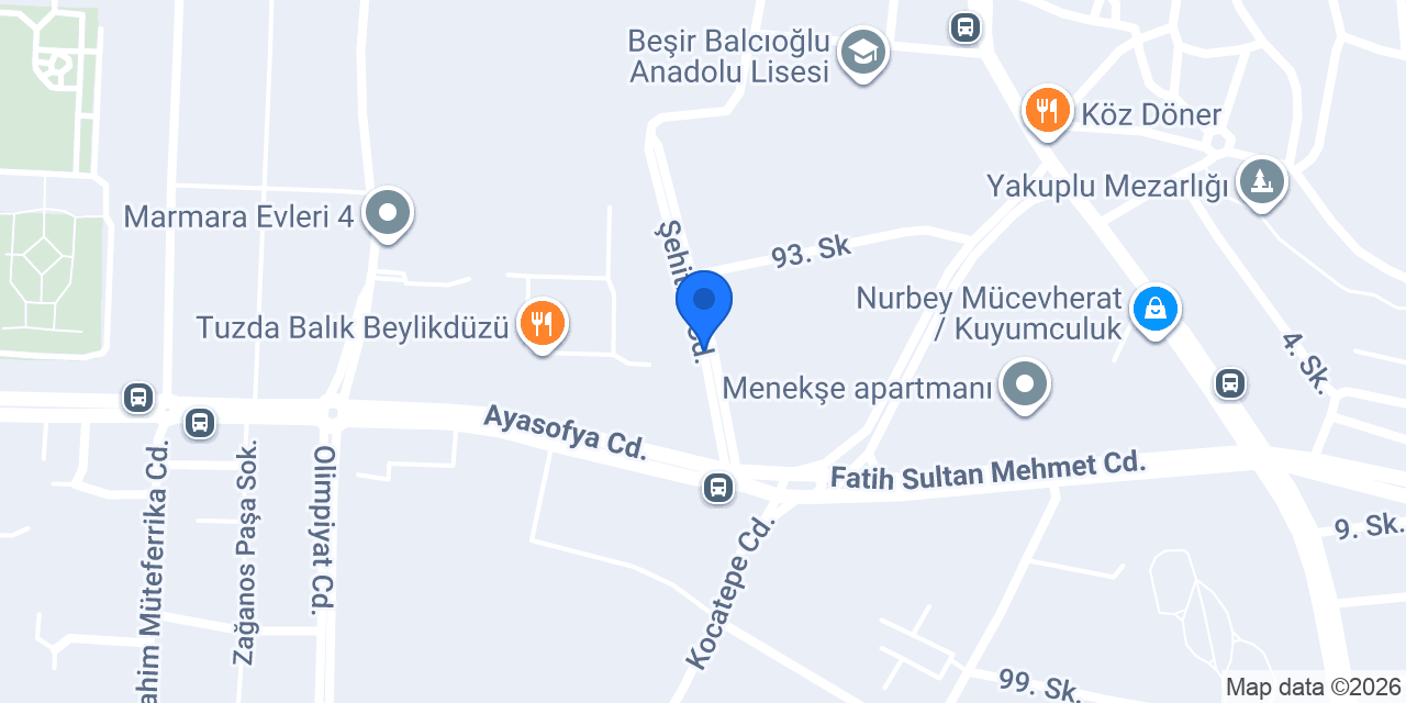 Prf Katalizatör konumu