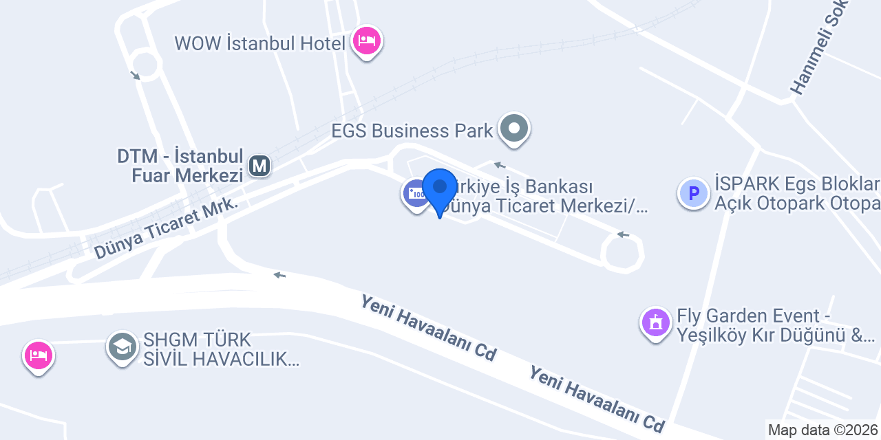 Tailwind Havayolları konumu