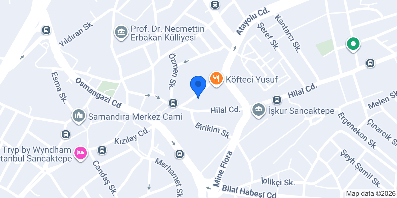 YAŞAM ECZANESİ konumu
