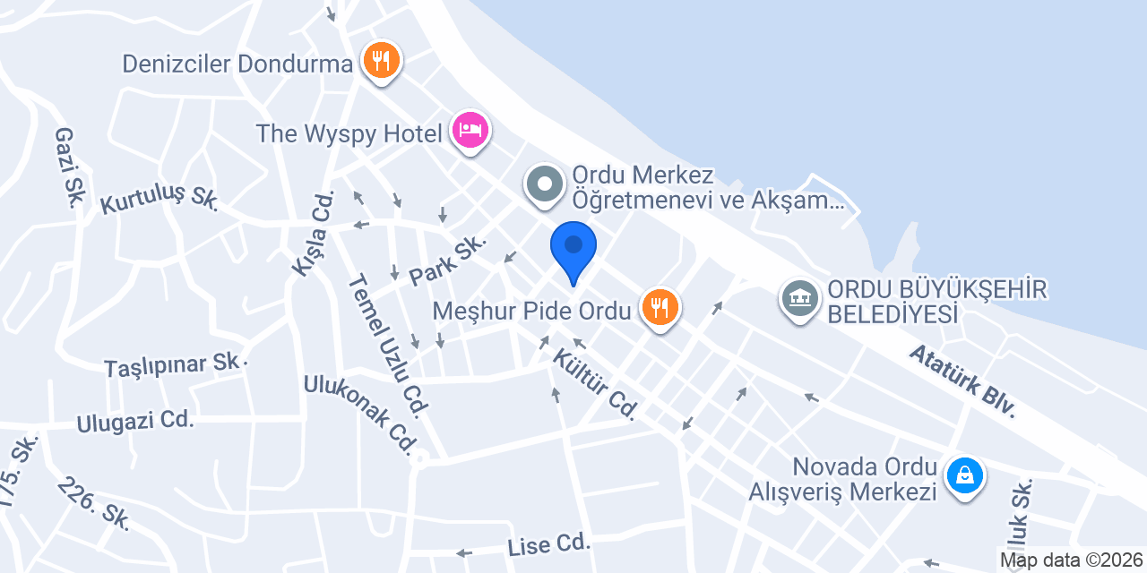 Girne Köftecisi konumu