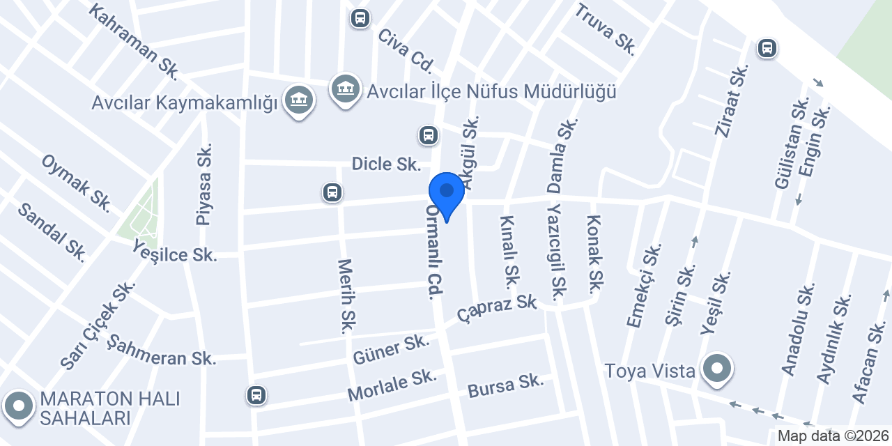 Vizyon Erkek Kuaförü konumu