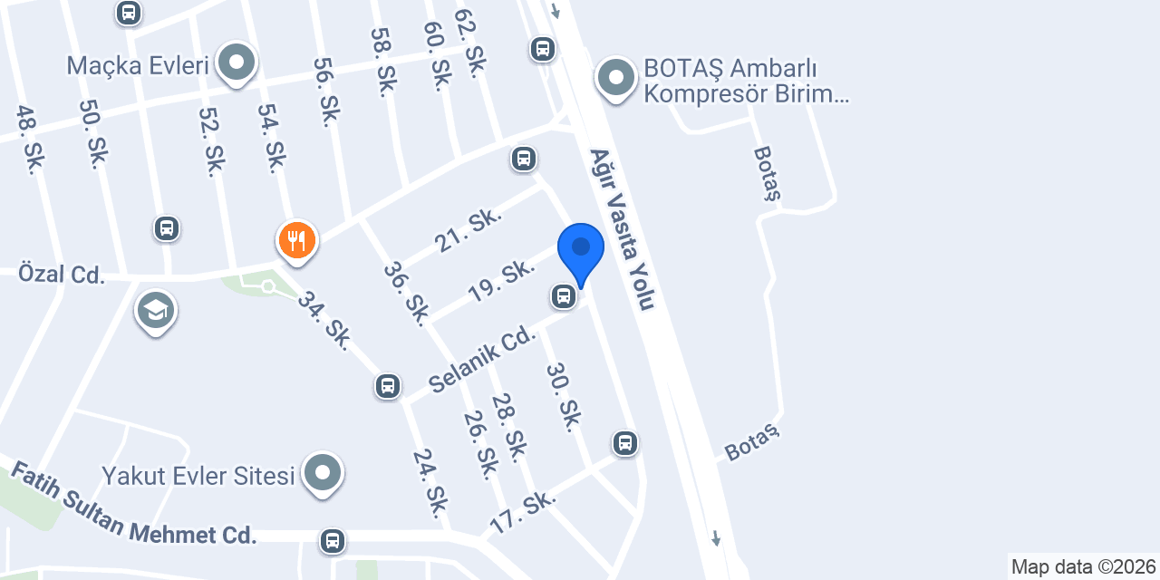 Havalitufekmarket konumu