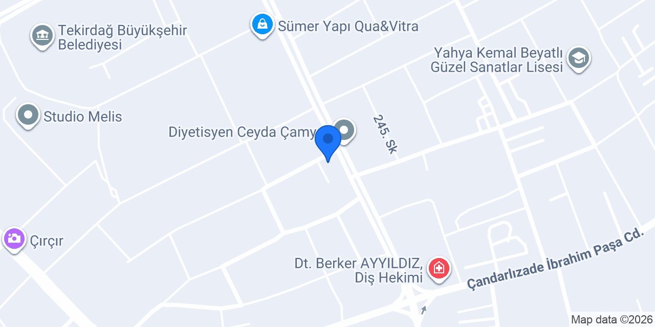 Klinik Psikolog Tuğçe Çakır konumu