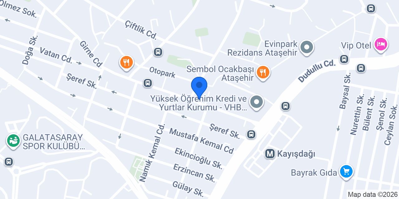 Yapı Market konumu