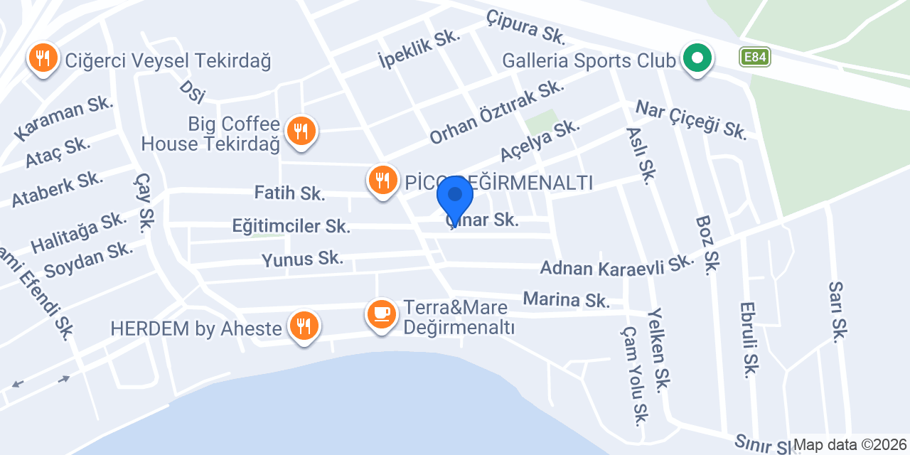 Tekirdağ 7. Noteri konumu