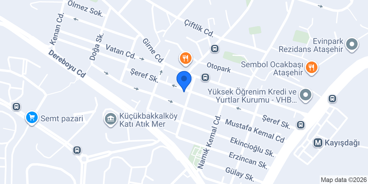 Ataşehir estetik konumu