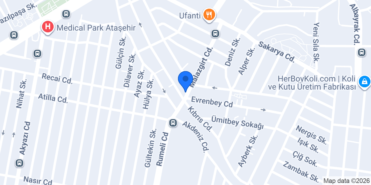 Dudullu Gıda konumu