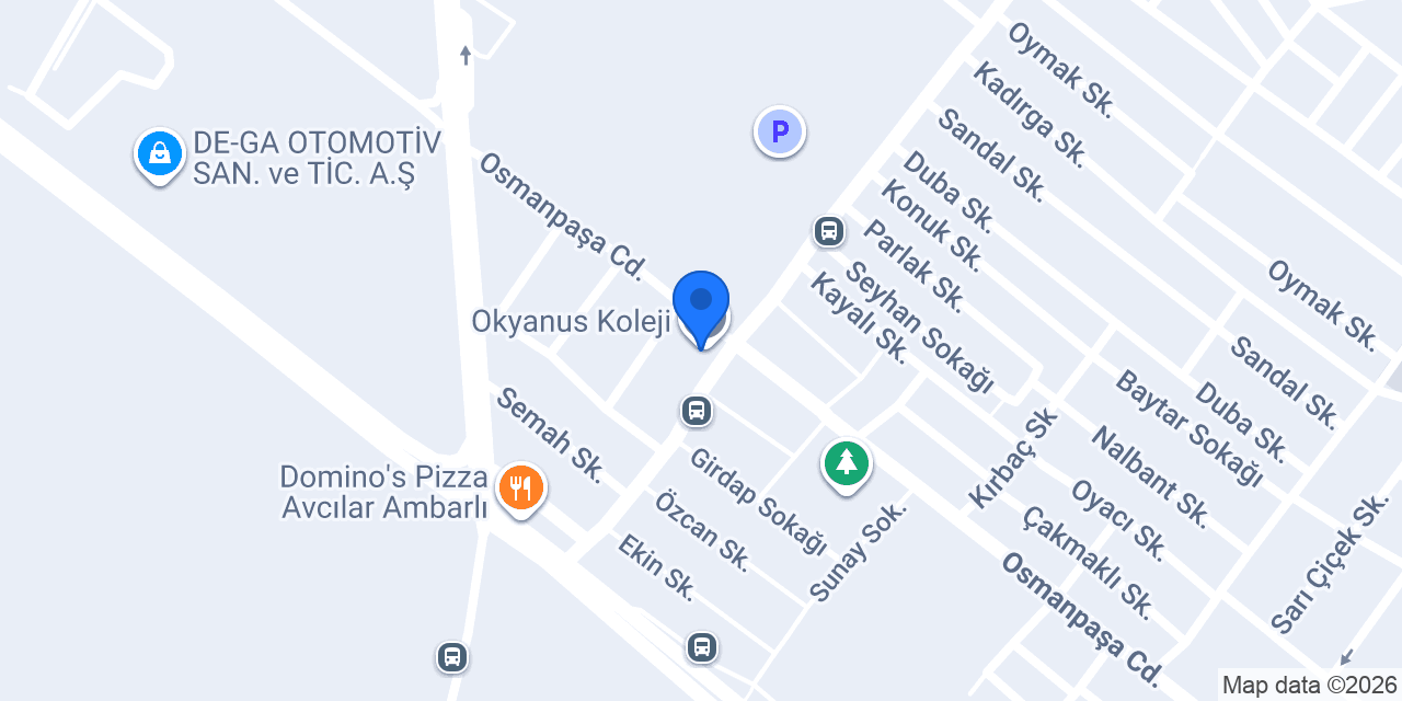 Okyanus Koleji konumu