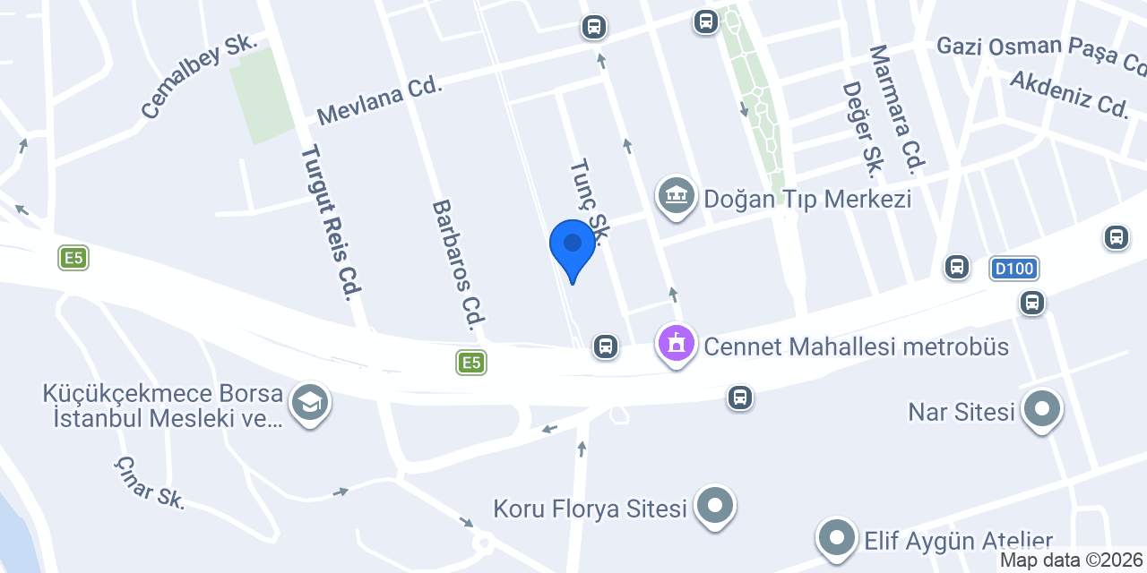 Eftelya Bayan Kuaförü konumu