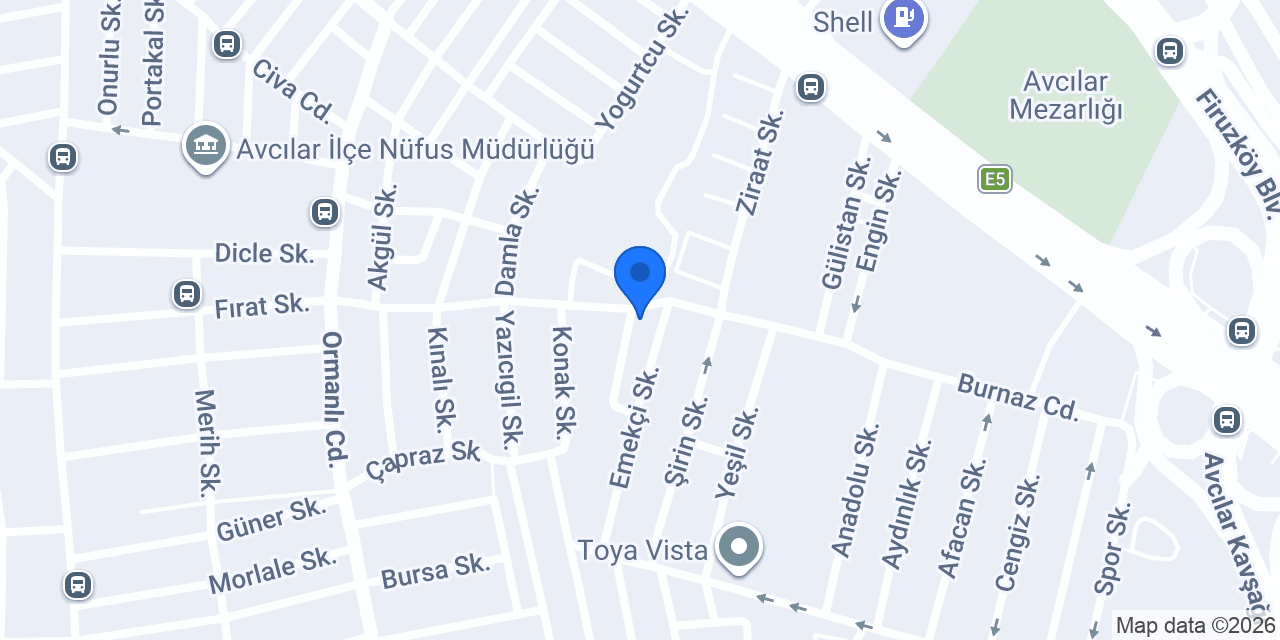 Evren Mobilya Office konumu