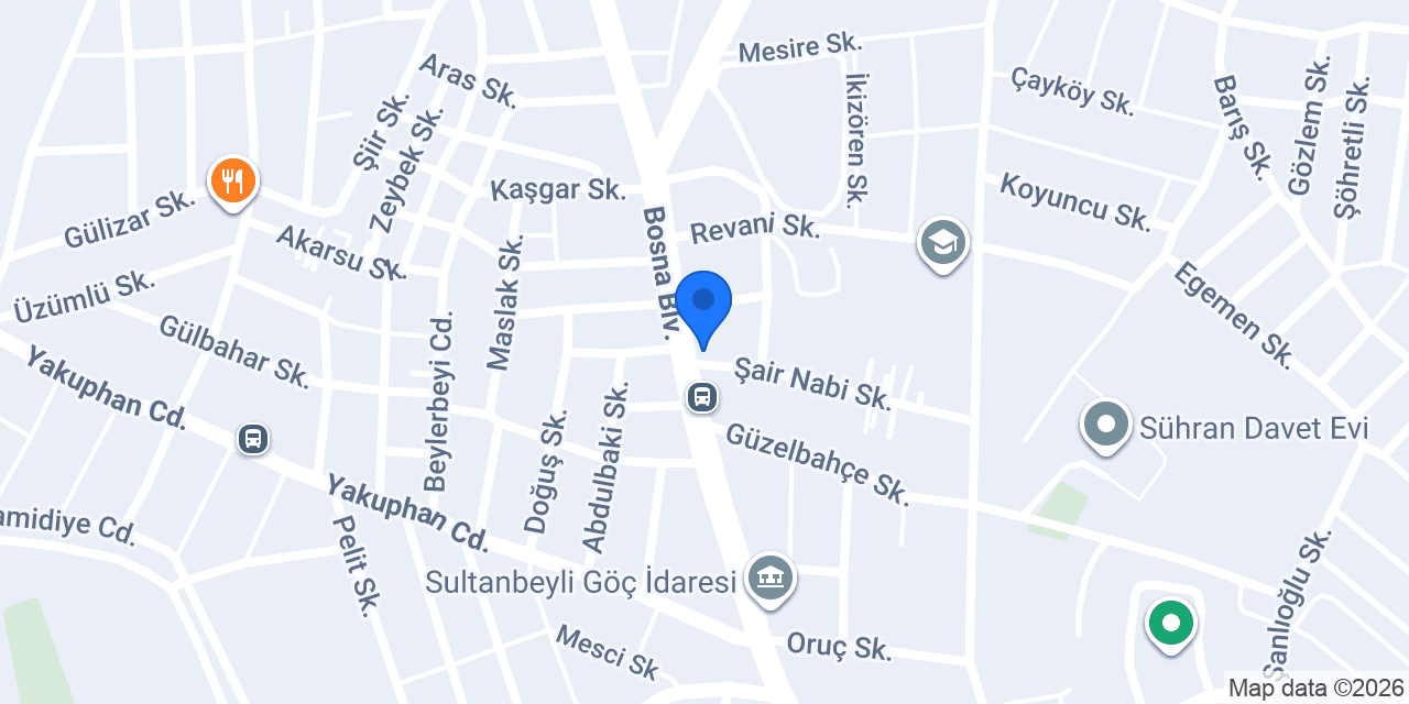 Turanlar Cafe konumu