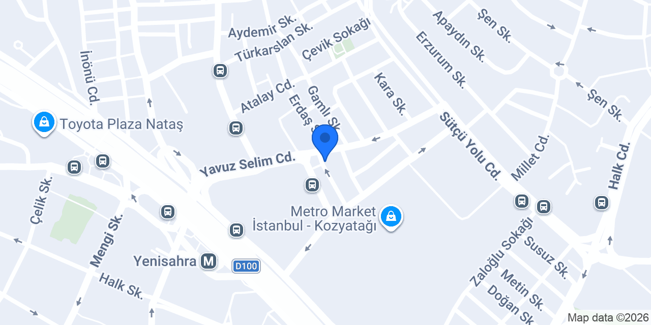 Erteks Plaza konumu
