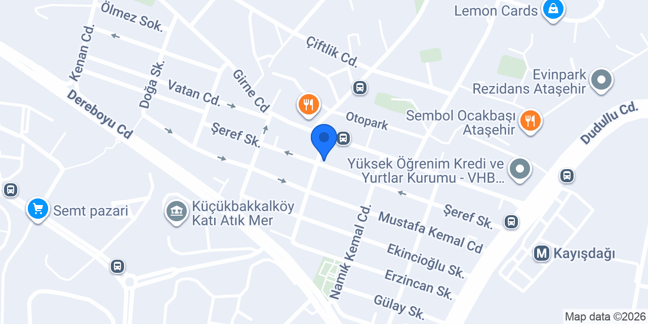 Gezmiş Muhasebe konumu