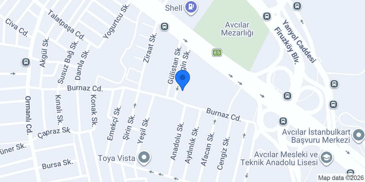 GreenWich Avcılar Hotel konumu