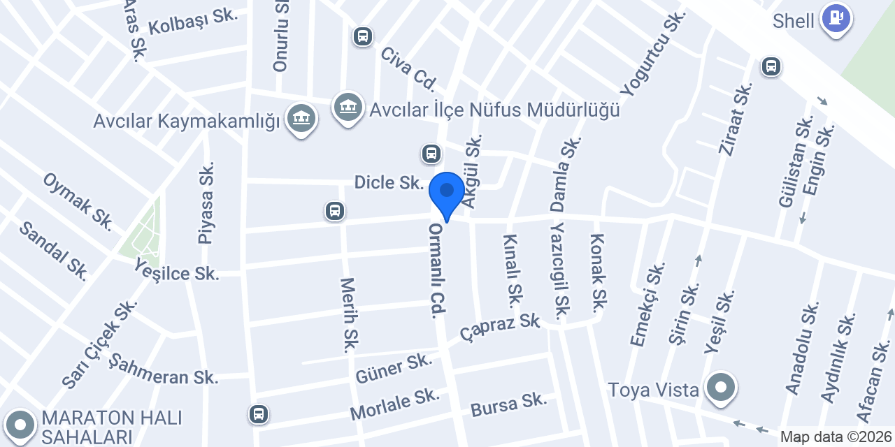 Stüdyo Carpe Diem Avcılar konumu