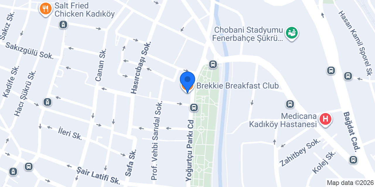 Brekkie Breakfast Club konumu