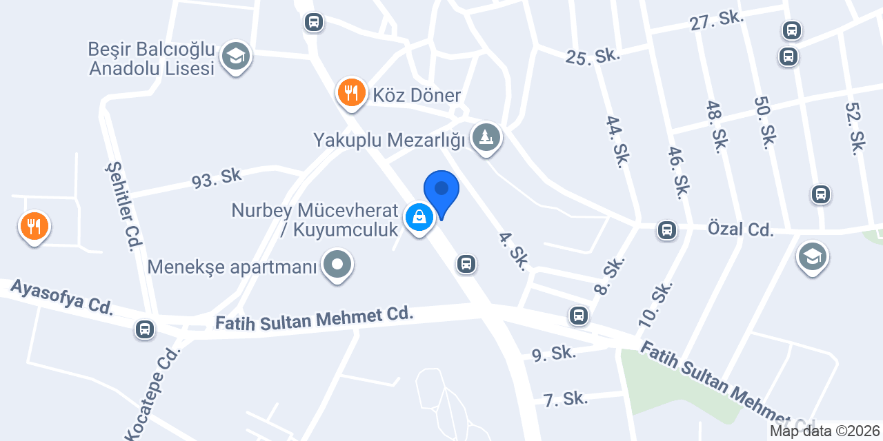 Matbir Kurs Beylikdüzü İstanbul konumu