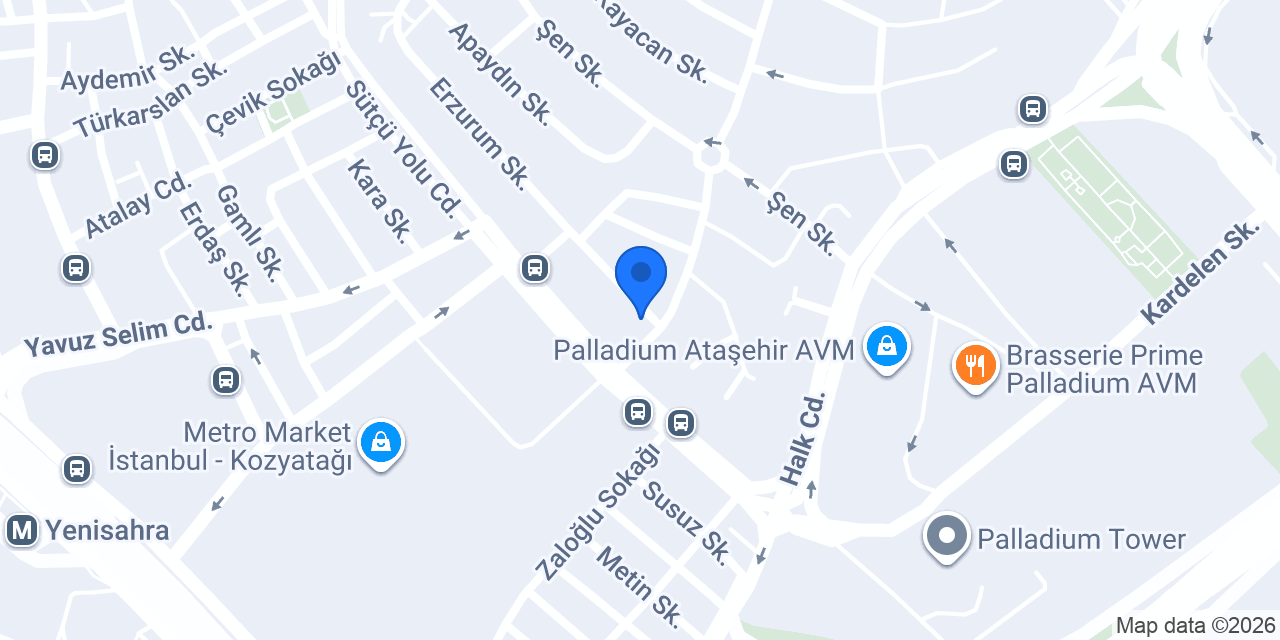 Şaşkın Balık Ataşehir konumu