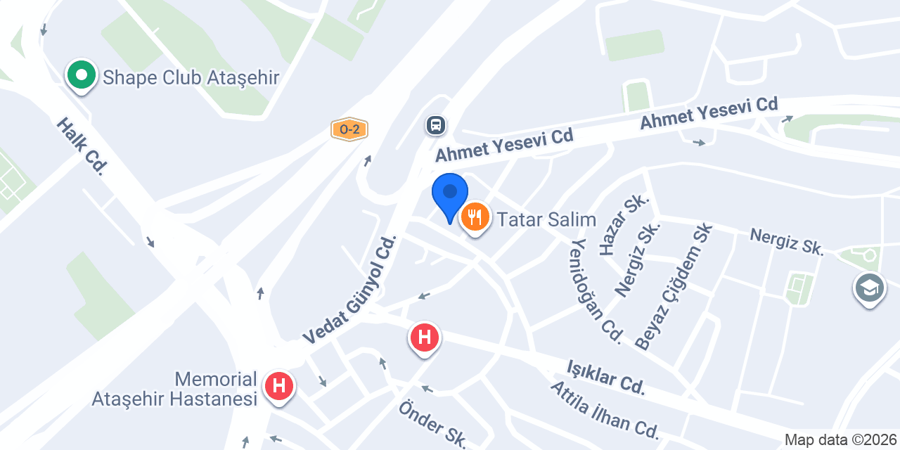 Dermamed Ataşehir konumu