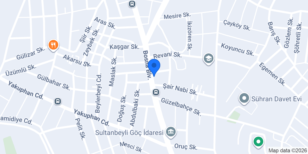 Günyol yapı malzemeleri konumu
