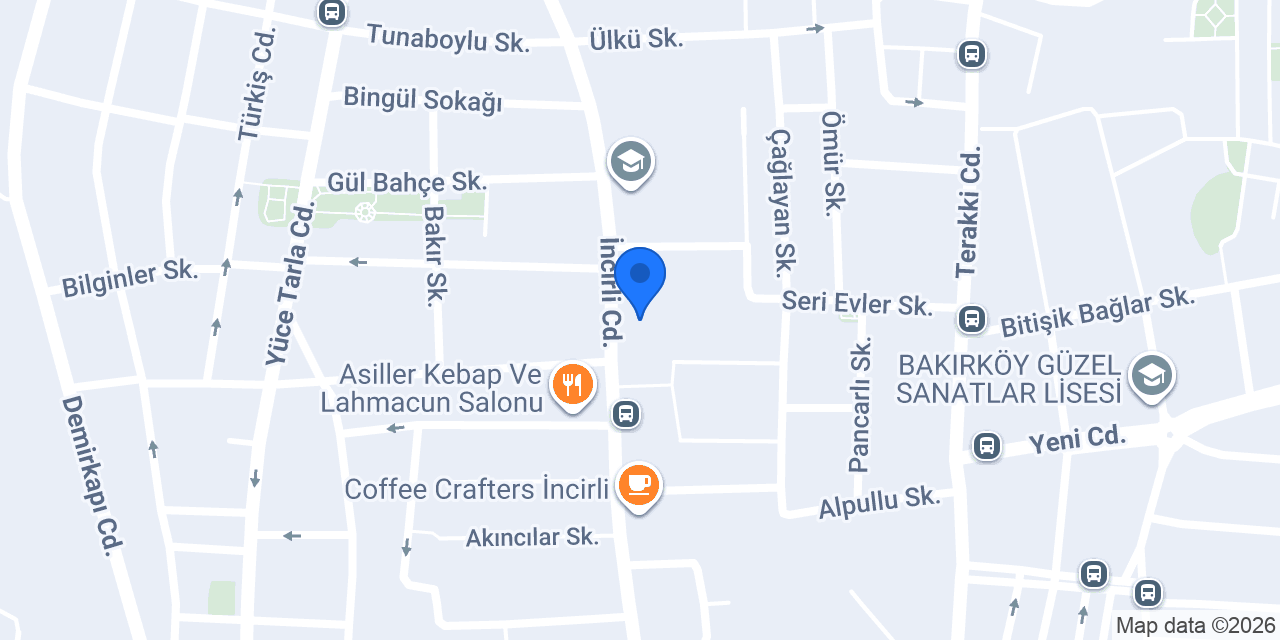 Bakırköy Koleji konumu